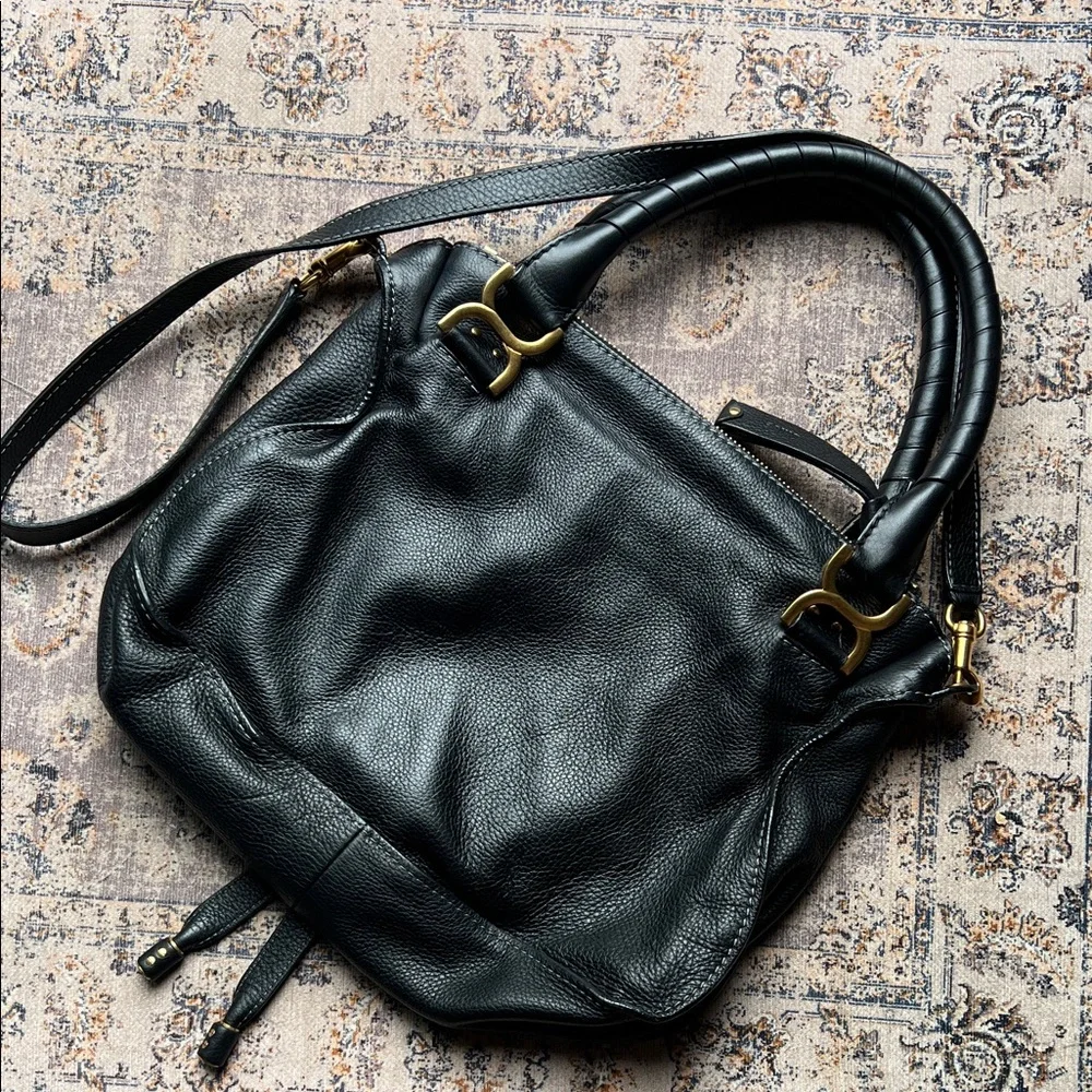 Black Chloe Marcie Bag Medium - Picture 4 of 15